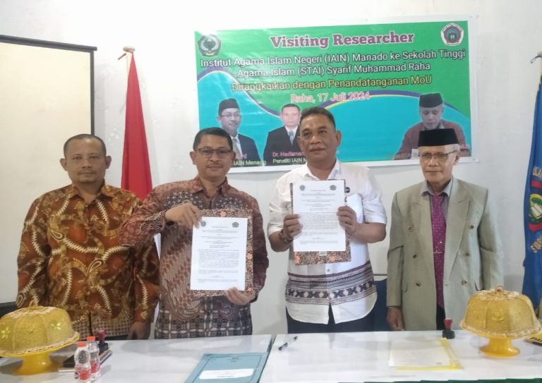 Laksanakan Visiting Researcher ke STAI Syarif Muhammad Raha, Sulawesi Tenggara